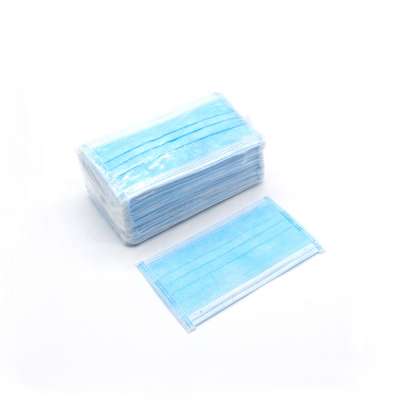 Wholesale Comfortable 3 Ply Disposable Face Mask with Elastic Ear Loop